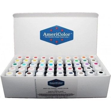 0.75oz Soft Gel Paste Colour Nifty Fifty Kit of 50 Best Before 01/27