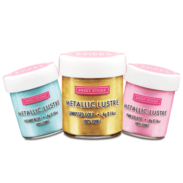 100% Edible Metallic Lustre 4g / 0.14 oz
