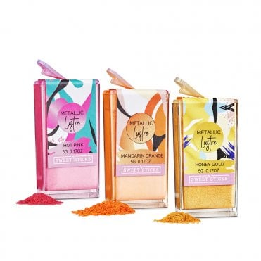 100% Edible Metallic Premium Food Lustre Colours - Australian Product