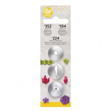 #104, #352 , #224 Tip Set - Carded