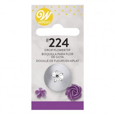 #224 Drop Flower Tip - Carded