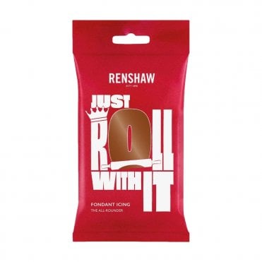 250g Dark Brown Ready To Roll Sugarpaste Fondant Icing