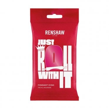 250g Fuchsia Pink Ready To Roll Sugarpaste Fondant Icing 