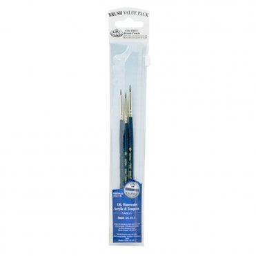 3 Pieces Bristle/Camel Set - Details