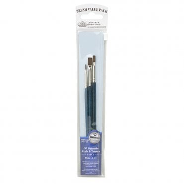 3 Pieces Bristle/Camel Set - Shaders 2, 4, 6
