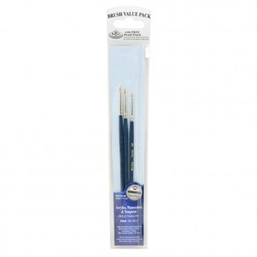 3 Pieces Gold Taklon Set - Details