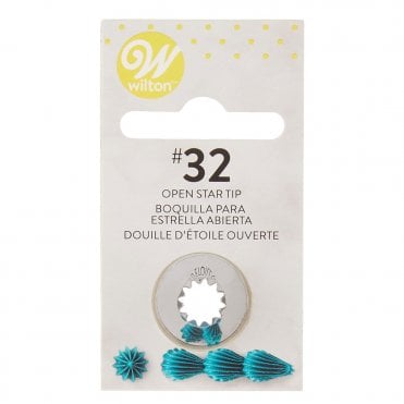 #32 Open Star Tip - Carded