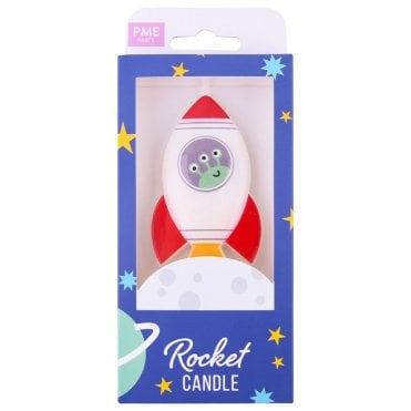 3D Rocket Candle
