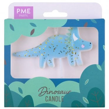 3D Triceratops Dinosaur Candle