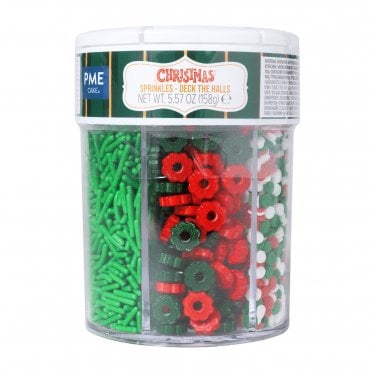 6-in-1 Christmas Sprinkle Set - Deck the Halls (158g)