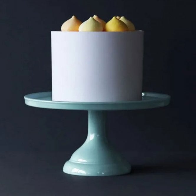 A Little Lovely Cake Stand Small Vintage Blue