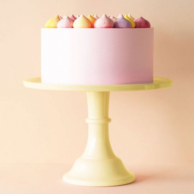 A Little Lovely Large Cake Stand - Yellow
