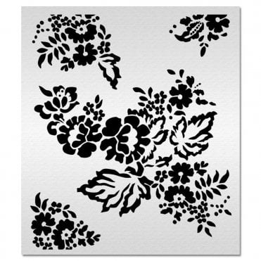 Acrylic Cake Stencil - Chantilly Lace