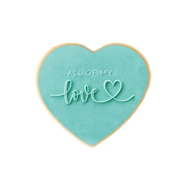 Acrylic Co Embosser Stamp - All Of My Love