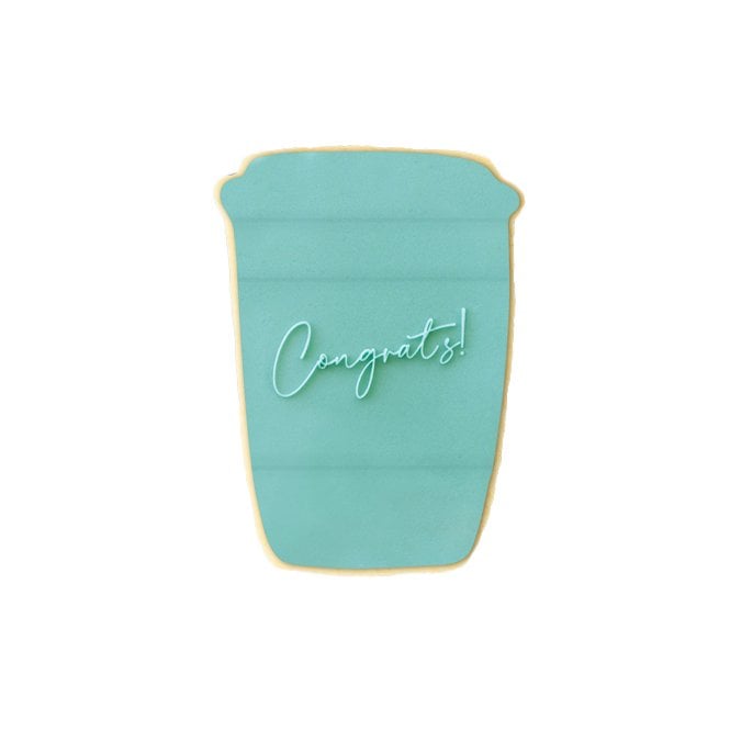 Acrylic Co Embosser Stamp - Congratulations