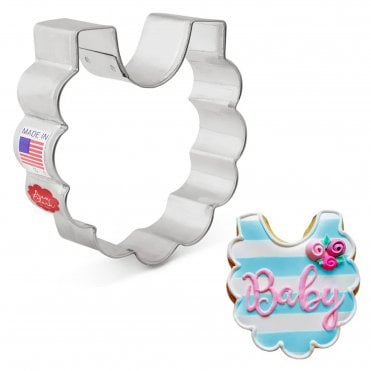 Adorable Baby Bib Cookie Cutter – Bundle of Joy in Cookies