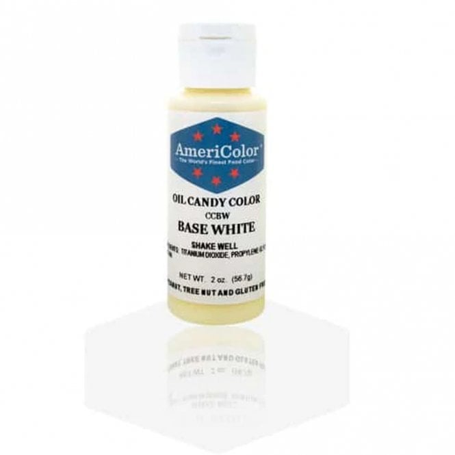 AmeriColor Base White Oil Candy Color 2oz Best Before 02.12.2023