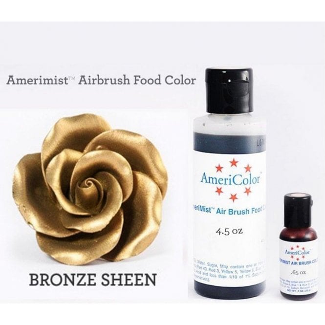 AmeriColor Bronze - Sheen AmeriMist Airbrush Colour - Choose Your Sizes