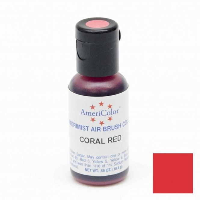 AmeriColor Coral Red - Amerimist Airbrush Colour 0.65oz