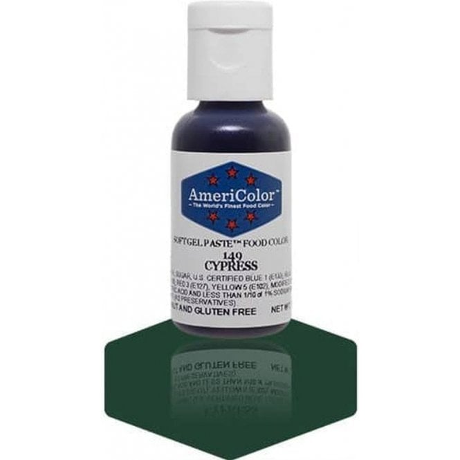 AmeriColor Cypress - Soft Gel Paste Food/Icing/Buttercream Colouring