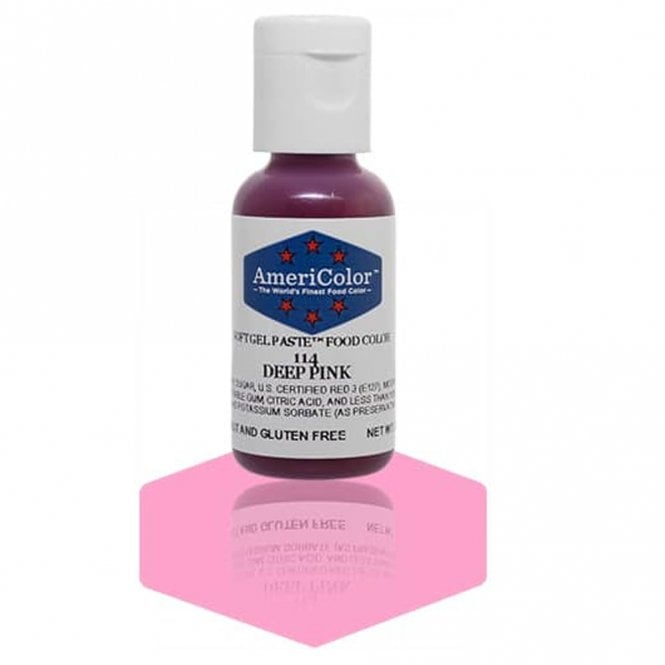 AmeriColor Deep Pink - Soft Gel Paste Food/Icing/Buttercream Colouring