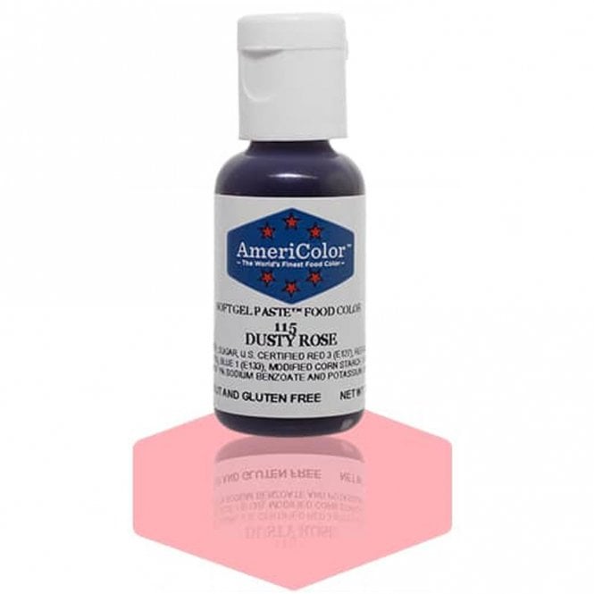 AmeriColor Dusty Rose - Soft Gel Paste Food/Icing/Buttercream Colouring