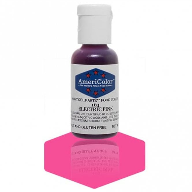 AmeriColor Electric Pink - Soft Gel Paste Food/Icing/Buttercream Colouring