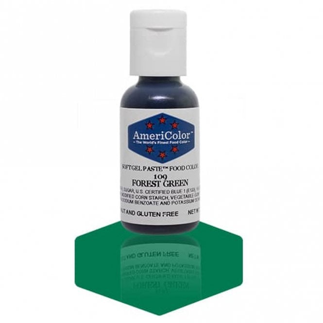 AmeriColor Forest Green - Soft Gel Paste Food/Icing/Buttercream Colouring
