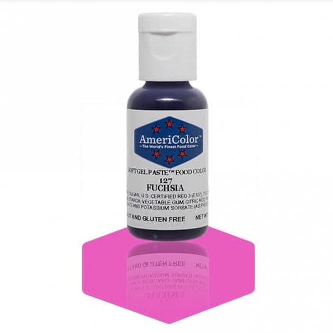 AmeriColor Fuchsia - Soft Gel Paste Food/Icing/Buttercream Colouring