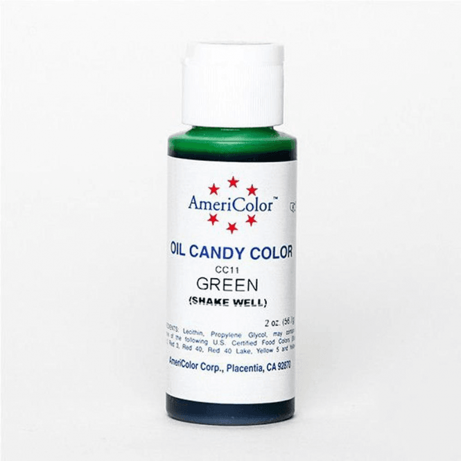 AmeriColor Green Oil-Based Candy Colour 2oz