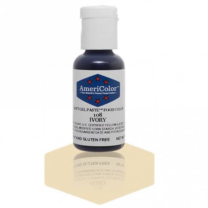 AmeriColor Ivory - Soft Gel Paste Food/Icing/Buttercream Colouring