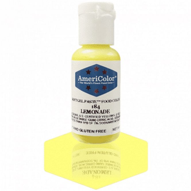 AmeriColor Lemonade - Soft Gel Paste Food/Icing/Buttercream Colouring - 0.75oz / 21g