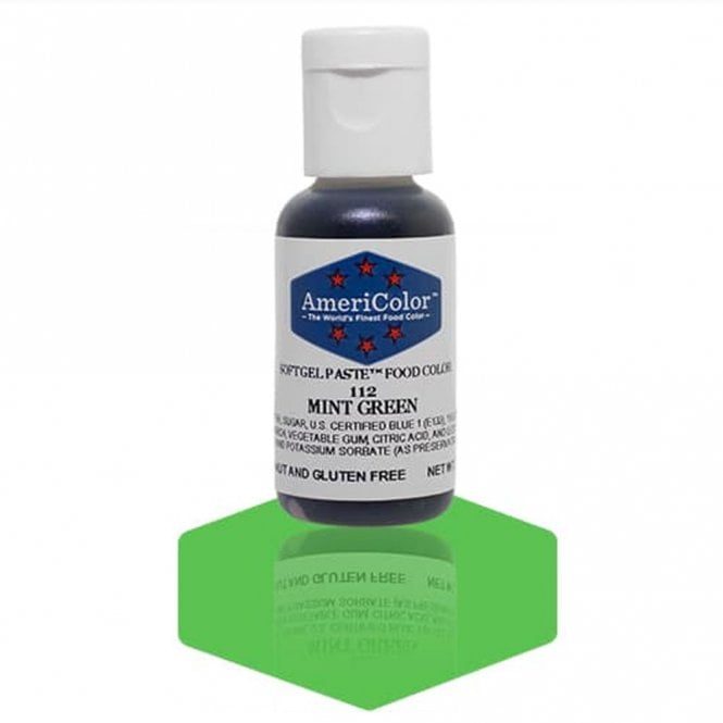 AmeriColor Mint Green - Soft Gel Paste Food/Icing/Buttercream Colouring
