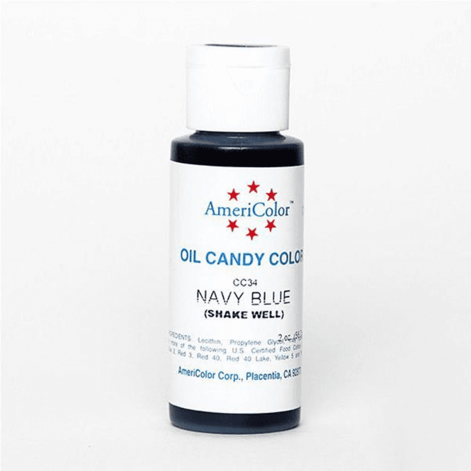 AmeriColor Navy Blue Oil-Based Candy Colour 2oz