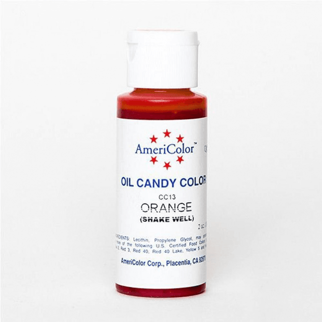 AmeriColor Orange Oil-Based Candy Colour 2oz