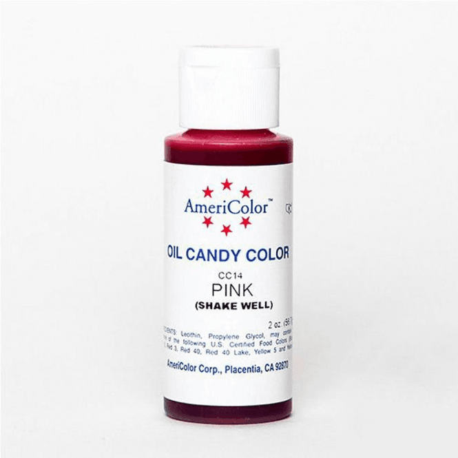 AmeriColor Pink Oil-Based Candy Colour 2oz