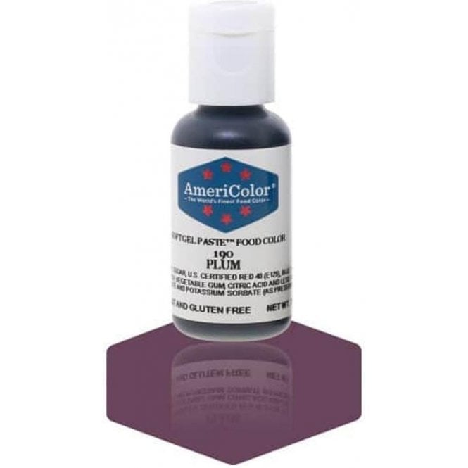 AmeriColor Plum - Soft Gel Paste Food/Icing/Buttercream Colouring