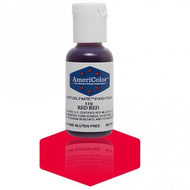 AmeriColor Red Red - Soft Gel Paste Food/Icing/Buttercream Colouring