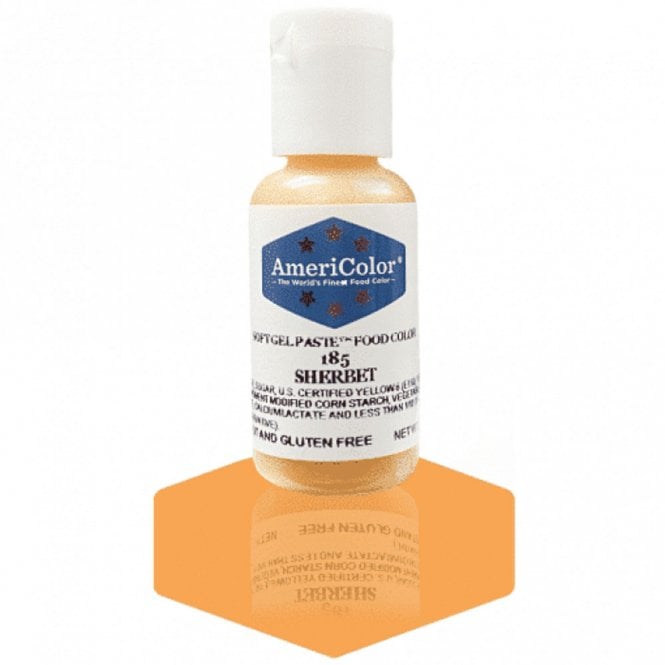 AmeriColor Sherbet - Soft Gel Paste Food/Icing/Buttercream Colouring - 0.75oz / 21g