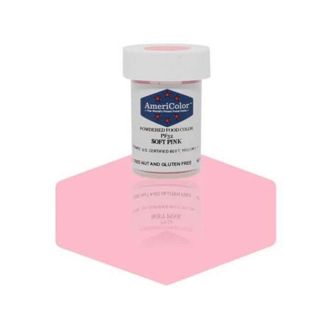 AmeriColor Soft Pink Powdered Food Color 3g