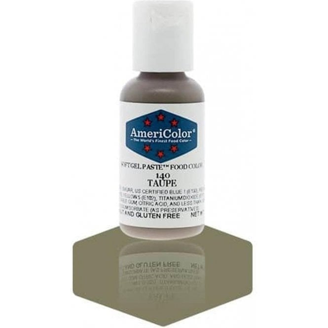 AmeriColor Taupe - Soft Gel Paste Food/Icing/Buttercream Colouring