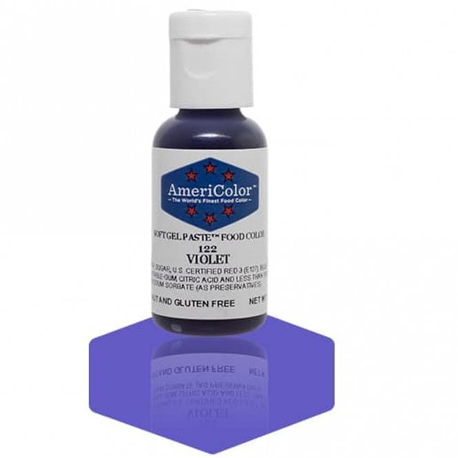 AmeriColor Violet - Soft Gel Paste Food/Icing/Buttercream Colouring