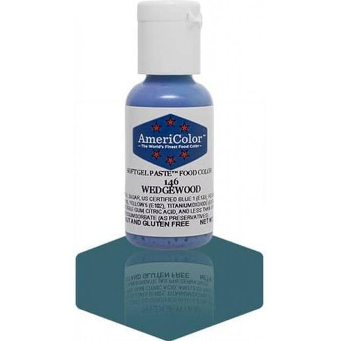AmeriColor Wedgewood - Soft Gel Paste Food/Icing/Buttercream Colouring