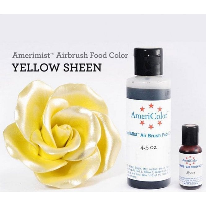 AmeriColor Yellow - Sheen AmeriMist Airbrush Colour