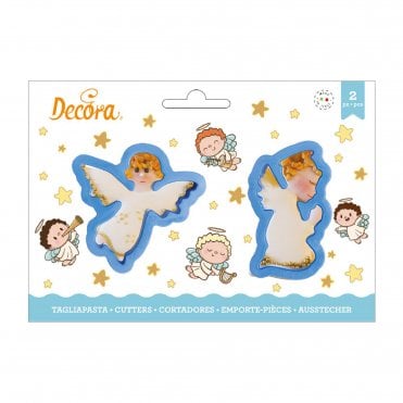 Angel Cookie Cutter - Set of 2