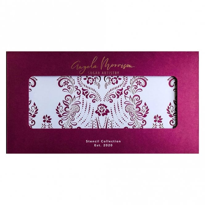 Angela Morrison Maria - Wedding Stencil Collection
