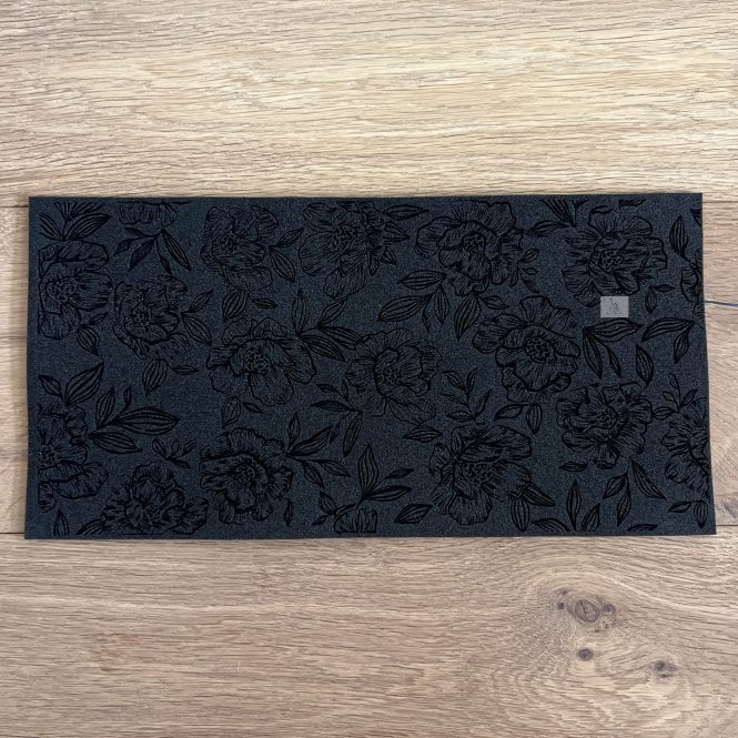 Angela Morrison Outline Poppy Design - Cake Embosser Collection