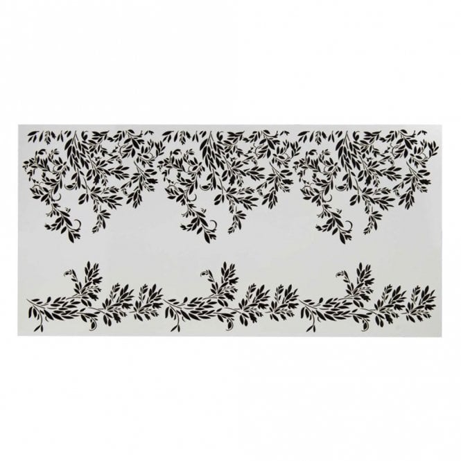 Angela Morrison Roial Cascade - Wedding Stencil Collection