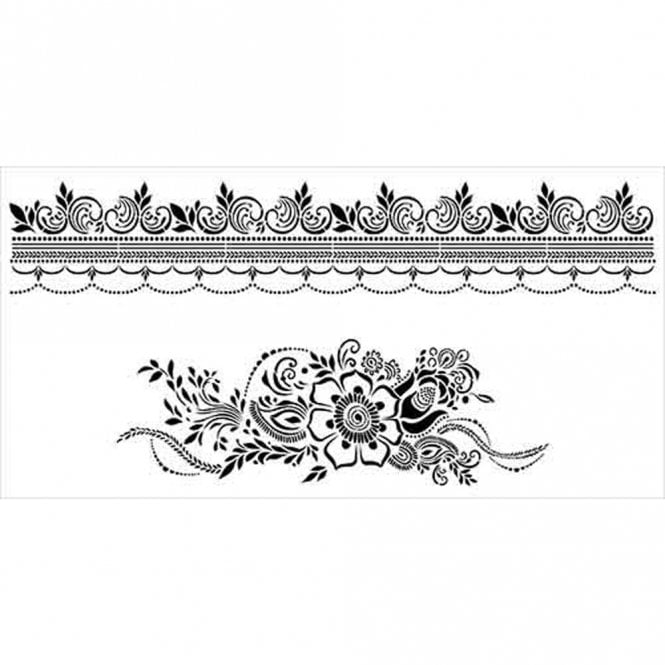 Angela Morrison Sireen - Mehndi Stencil Collection
