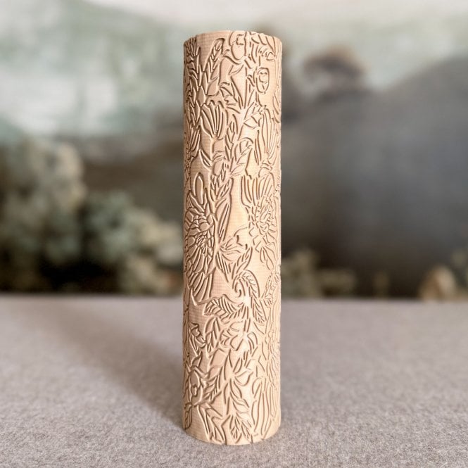 Angela Morrison Violet - Lace Textured Rolling Pin 9